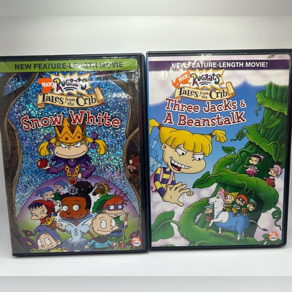 Rugrats DVD, tested and working. 2 movies. Nickelodeon, cartoon, kids movies - Picture 1 of 5